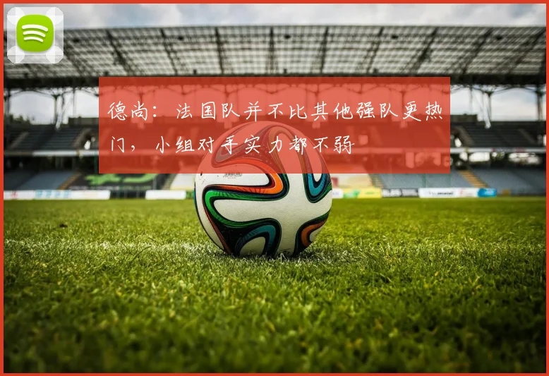 德尚：法国队并不比其他强队更热门，小组对手实力都不弱